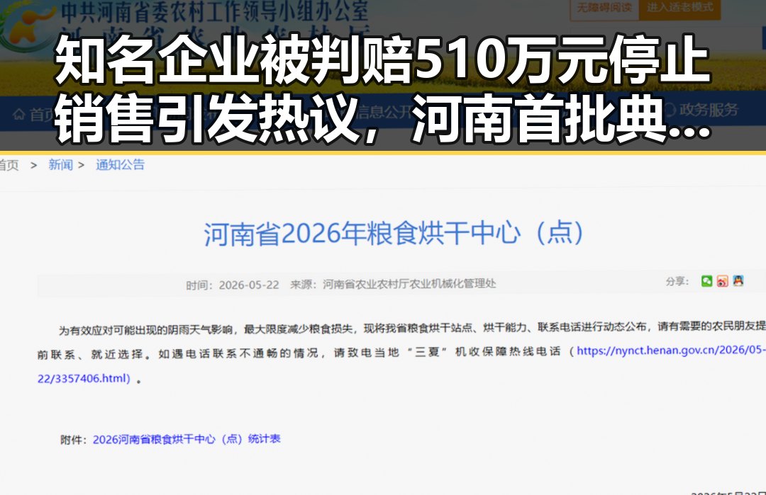 知名企业被判赔510万元停止销售引发热议,河南首批典型案例展示行业监管新动向
